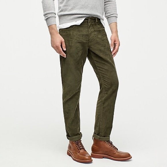 j crew corduroy pants mens